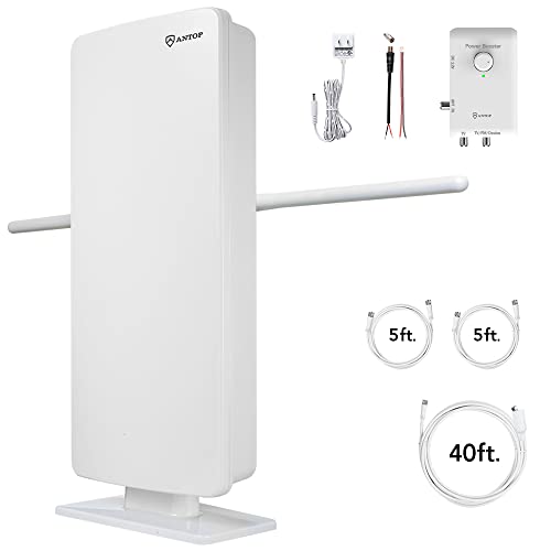 ANTOP ANTENNA HD Smart Panel AT-800SBS HDTV?FM Amplified Antenna