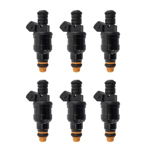 TRQ Fuel Injector Set Compatible with 1990-1995 Ford Aerostar 1991-1992 Explorer 1990-1992 Ranger Mazda Navajo