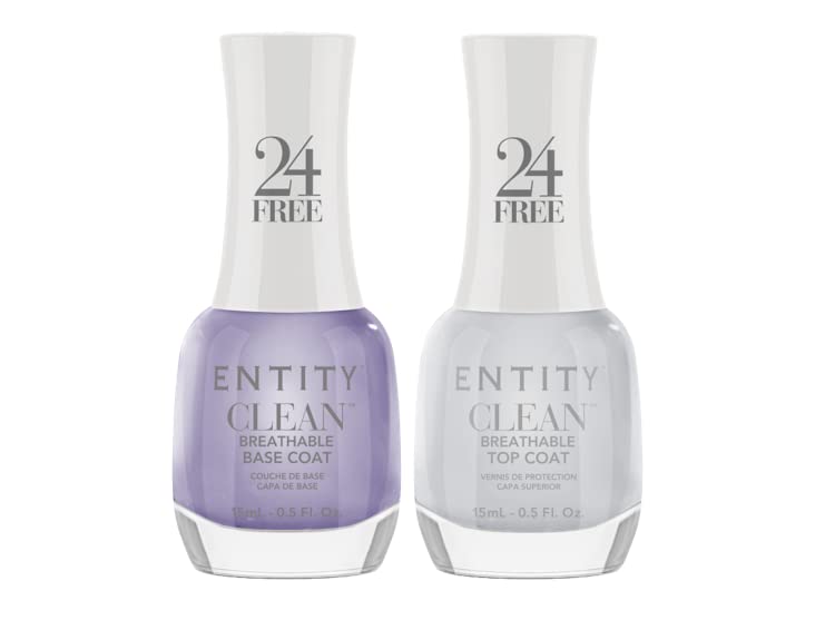 Vegan & Cruelty Free Breathable Nail Polish – Top And Base Coat D...