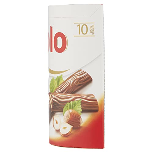 Ferrero Duplo Biscut Bars, Easter Gift for Adults and Kids, Milk Chocolate Crunchy Bar with Hazelnut Filling, Pack of 10 (10pcs)