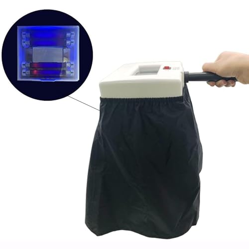 Woods Lamp Skin Analyzer, Professional Facial Magnifying Analyzer, Beauty Salon Spa Facial Skin Care Analyzer With Shading Cloth, Magnification Times: 3 Times, Also for Dog/Cat Care, Beauty Salon