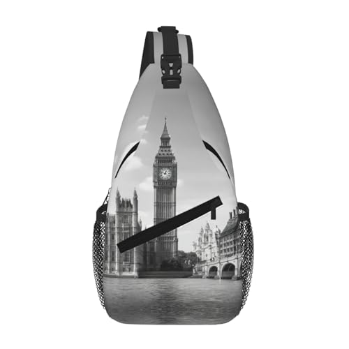 Sac à dos tendance homme léger imprimé Londres 1 décontracté