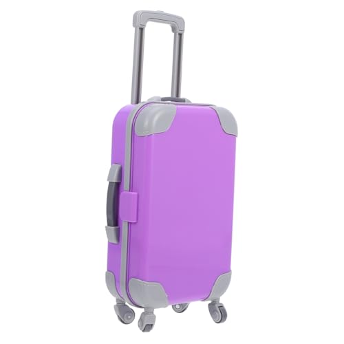 NOLITOY スーツケース ミニチュアスーツケース 小さなスーツケース おもちゃのスーツケース ミニハウスオーナメント ドールハウスミニ装飾 ミニドールスーツケース アクセサリー 腹筋