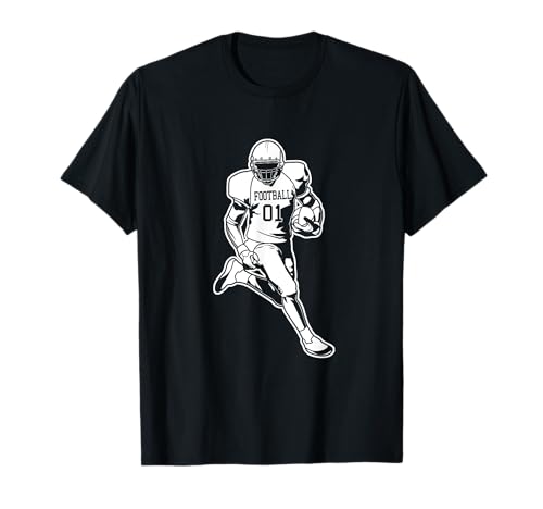Jungen Footballspieler American Football T-Shirt