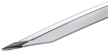 WellVisors Window Visors Wind Deflectors Compatible with Audi 2019-2025 A8L with Chrome Trim Rain Guards 3-847AU008