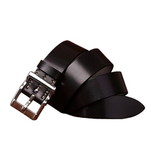 Ceinture en cuir véritable homme robuste pour éviter les cuirs fendus