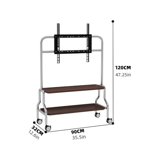 Soporte móvil ajustable para TV de 40-80 pulgadas miniatura 2