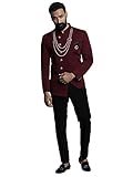 Elina fashion Men's Bandhgala Jodhpuri Nehru Jacket Waistcoat Top Indian Stitched Readymade Festive Wear