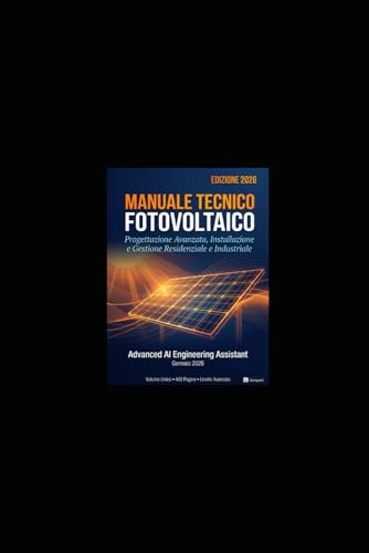 MANUALE TECNICO FOTOVOLTAICO: Progettazione Avanzata, Installazione eGestione Residenziale e Industriale