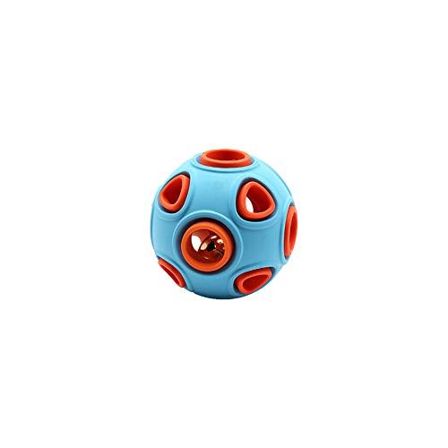 WishLotus Treat Dispensing Bell Dog Ball