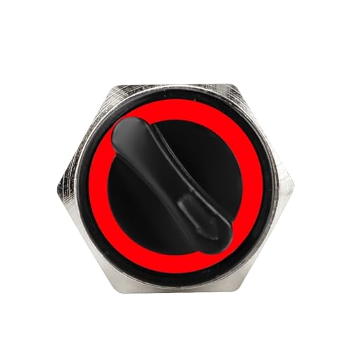 Commutateur rotatif DPDT 19mm pour tableau de commande industriel