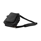 Gitarren-Effekt-Pedalboard-Tasche, tragbare Aufbewahrungstasche mit geräumigen Fächern, für Oxford-Tuchschutz für Musiker, schwarz, mehrere Größen (S)