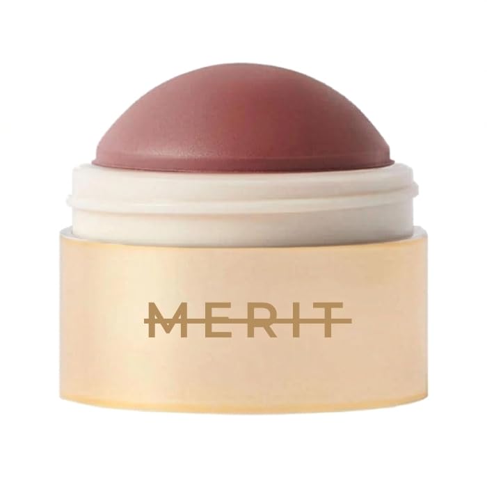 Flush Balm Cream Blush Stick - Fragrance Free, Blendable, Natural Radiant Finish, Buildable Color for Cheeks & Lips - Color: Bespoke - (Medium Pink Brown)