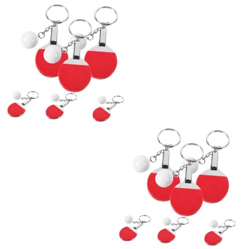 Pendentifs forme de balle de ping-pong BESPORTBLE pour personnaliser vos sacs de sport