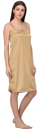 Image of You Forever Women Sexy Satin Striped Solid Above Knee Length Nighty, Loungewear, Nightwear, Sleepwear, Home Wear Short Nighty for Women Pack of 2
