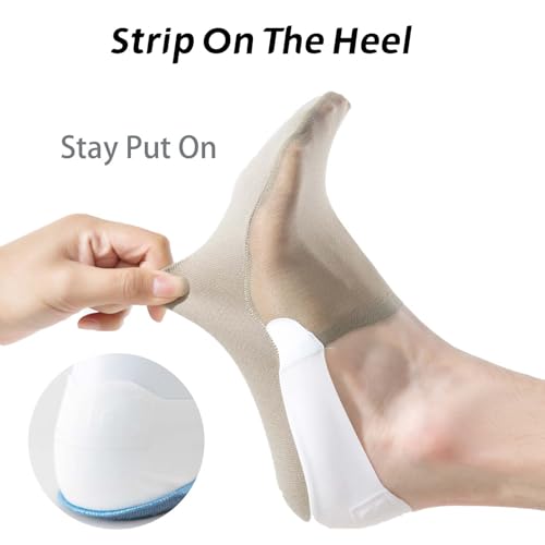 6 Pack Thin No Show Socks For Men, Non Slip Low Cut Sock, Invisible Liner Socks Size 6-9, 10-133