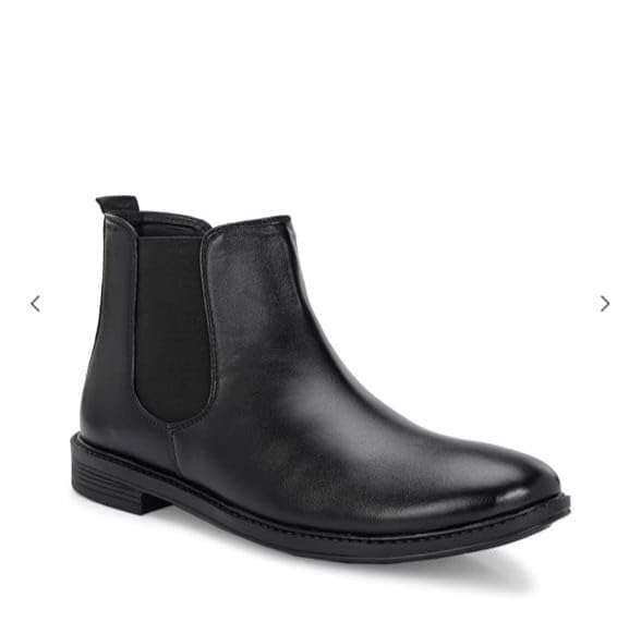 Image of Men Casual Comfortable Chelsea Slip-On Outdoor Synthetic Leather