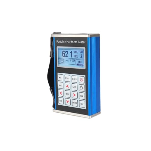 ポータブル硬度計 デジタル金属硬度計 LCD ディスプレイ付き 鋼、アルミニウム合金、銅用 材料を測定する