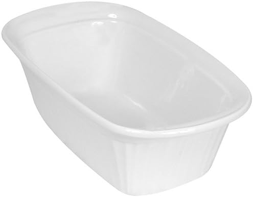 CorningWare French White 1-3/4-Quart Loaf Dish