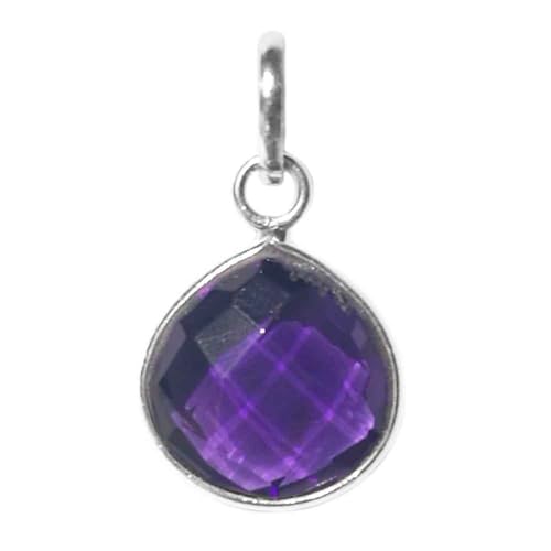 Pendentif améthyste Le Luft en argent 925, le cadeau inoubliable