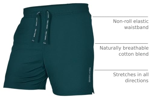 Image of Pair of Thieves Men Off Duty Lounge Wear | Shorts for Men | Stretchy, Lightweight Cotton Blend | Drawstring Waist, Pockets