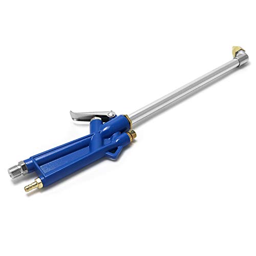 QWORK Air Blow Gun Pneumatic Engine Cleaning Gun with 4Ft Hose
