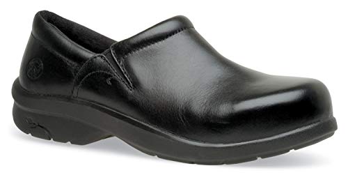 Timberland PRO Timberland PRO Women's Newbury Slip Resistant, SD, Alloy Toe, Twin Gore Slip On (8.0 W) Black