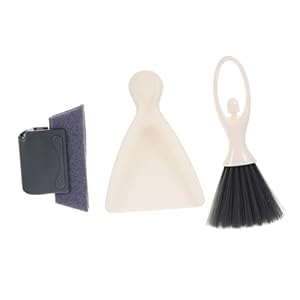 LOEFLIFA 1Satz Mini Besen Kehrschaufel Set