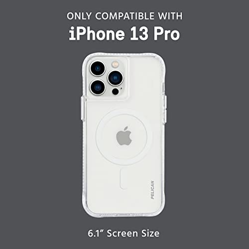 Pelican – Ranger Series Heavy-Duty MAGSAFE Case Cover for iPhone 13 Pro Designed to Fit Nicely in Pocket, 15ft Drop Protection – 6.1 Inches, Clear by Pelican - Image 3