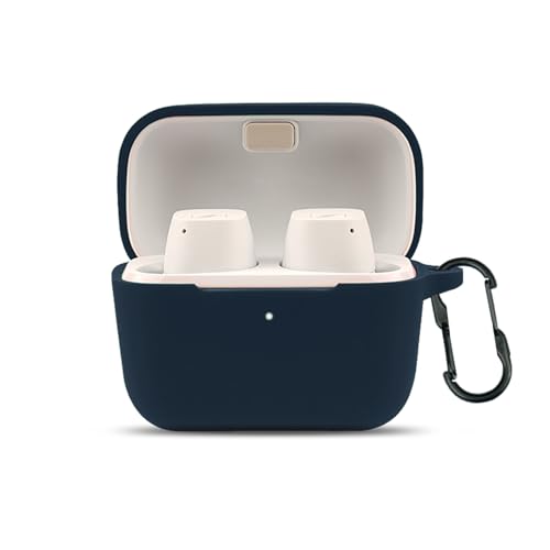 LEFXMOPHY Cover Case Replacement for Sennheiser CX/CX 400BT True Wireless Earbuds Wireless Earbuds, Blue Silicone Cover Protective Skin Protector
