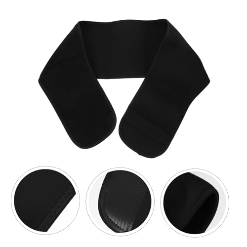 Faja deportiva de soporte lumbar y abdomen negro miniatura 7