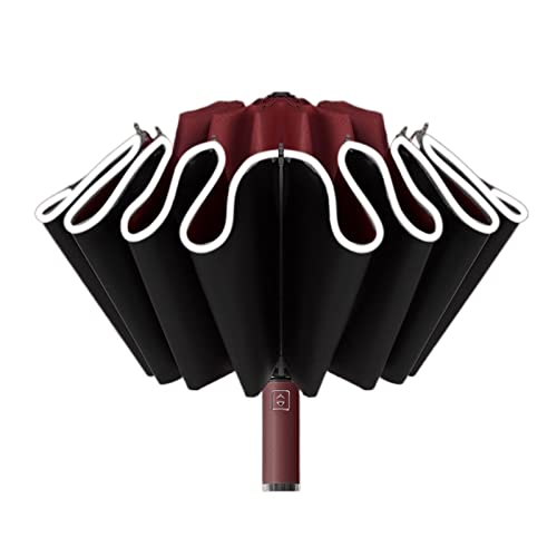 Parapluie coupe-vent automatique pliable pour vos trajets sous la pluie urbaine