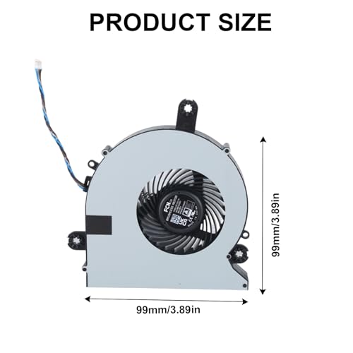 Ventilateur pour ordinateur portable bruyant remplacement de refroidisseur CPU 12V