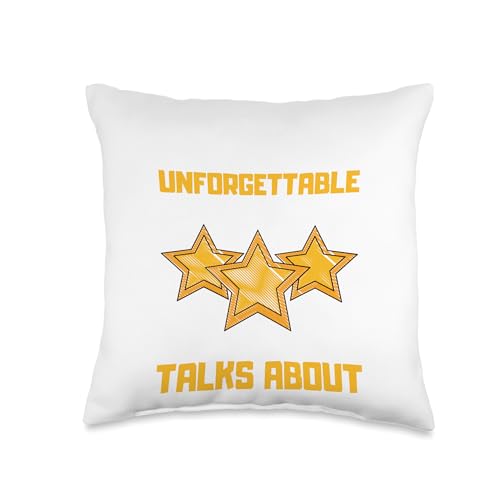 I'm That Unforgettable Interviewer That Everyone Talks About Throw Pillow