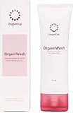 OrganiWash (75ml) - Limpiador suave para el cuerpo y la copa menstrual - Jabón íntimo orgánico - Sin perfume - Vegano certificado - Certificado para personas con alergia - Fabricado en Dinamarca