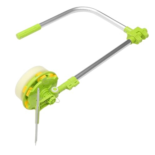 Hemobllo Kit de Limpiacristales Telescópico para Ventanas Limpiador de Ventanas con Cabeza para Sin Rayas y Secado Rápido