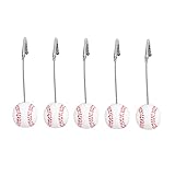 Clips de papel deportivos: soporte para menú de números de mesa, soporte para clips de notas con soporte, soportes para notas, clips para portapapeles, clips para fotografías, clips para fotos, tarjeteros.