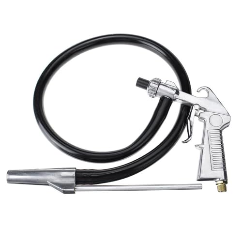 SHUDKBNX for Onnfang Air Sandblaster Sandblasting Blast Gun with Nozzles and Connector+Tube Derusting Tool Kit Industrial Sandblaster(ASG035B)