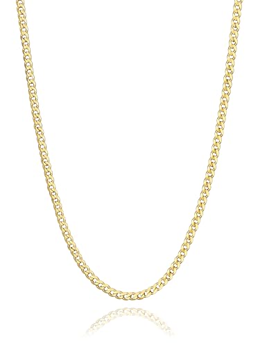 [PROSTEEL] �`�F�[���l�b�N���X �S�[���h ���f�B�[�X �����Y �V���o�[925 18���߂��� �약�l�b�N���X �ׂ� �����A�����M�[�Ή� �V���v�� �j�����p �A�N�Z�T���[[��3mm 45cm]