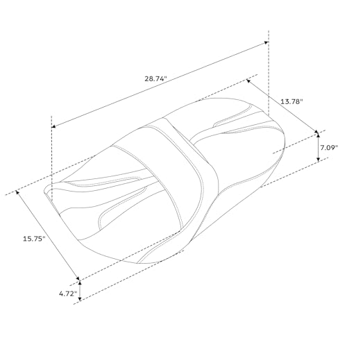Asiento de conductor y pasajero Harley CVO Road Glide fatiga lumbar solucionada 3