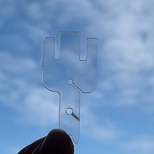 Acessórios do tensor da máquina de tricô - adaptadores com rasgável - Máquina de tricotar agulha, ad