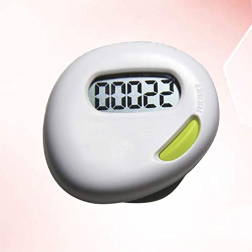 1 pedômetro em forma de coração da Vicassky para contadores de passos, rastreadores de atividades fí