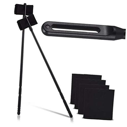 GOOHOCHY Flute Maintenance Kit Cleaning Rod Soft Flute Clean Cloth Care Set Sax