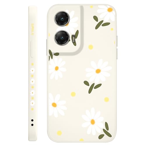 Coque de protection Moto G Stylus 5G 2024 silicone souple motif floral
