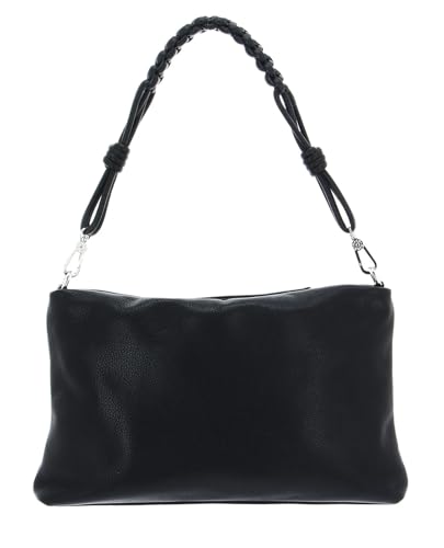 Sac bandoulière ABRO Dalia cuir noir, l'accessoire idéal de vos journées urbaines