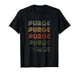 Love Heart Purge Tee Grunge Estilo Vintage Negro Purga Camiseta
