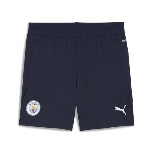 Short Puma Manchester City 25/26 enfant idéal pour le foot et le sport scolaire