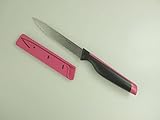 Original Tupperware TUPPERWARE Messer Universal-Serie Pink Universalmesser mit Wellenschliff D194
