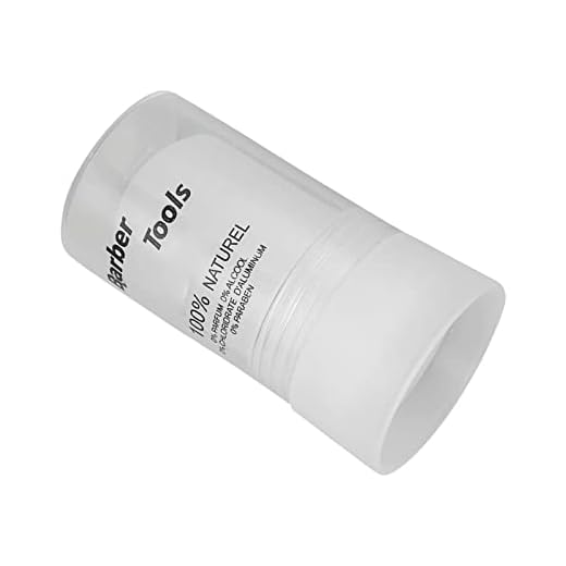 Piedra para Después del Afeitado, Barra de Alumbre que Encoge los Poros de 3.5 Oz para Hombres para Peluquería en el Hogar