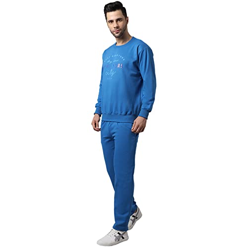 Image of Mack Jonney Fleece Printed Tracksuit Co-ord Set for Men-SW 44 LOWER 02-P